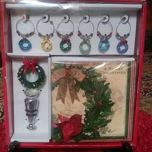 🎅FINAL SALE 🎁Christmas wine decor🎄